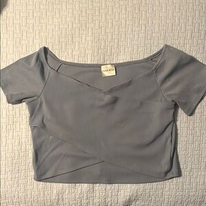 Gray Women's Top